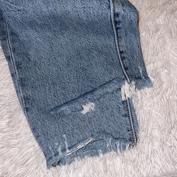 Levi’s womens wedgie raw hem jeans - Picture 6 of 6